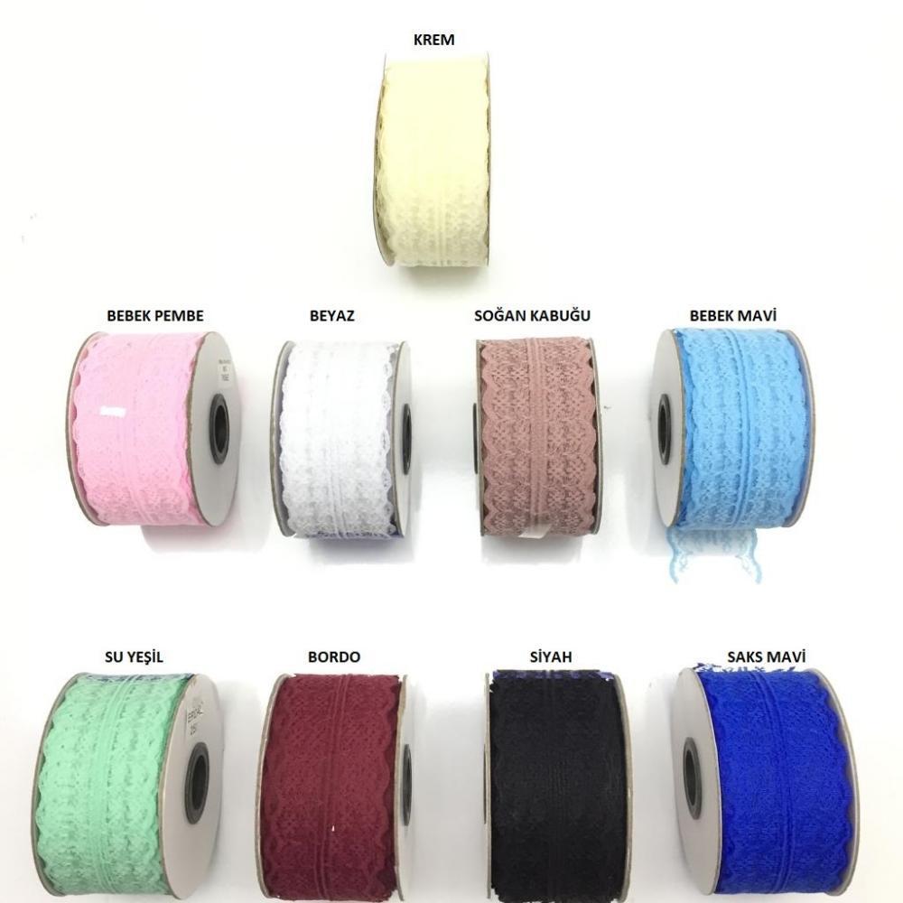 Dantel Kurdele (Çift sıra- 4 cm-25 mt)