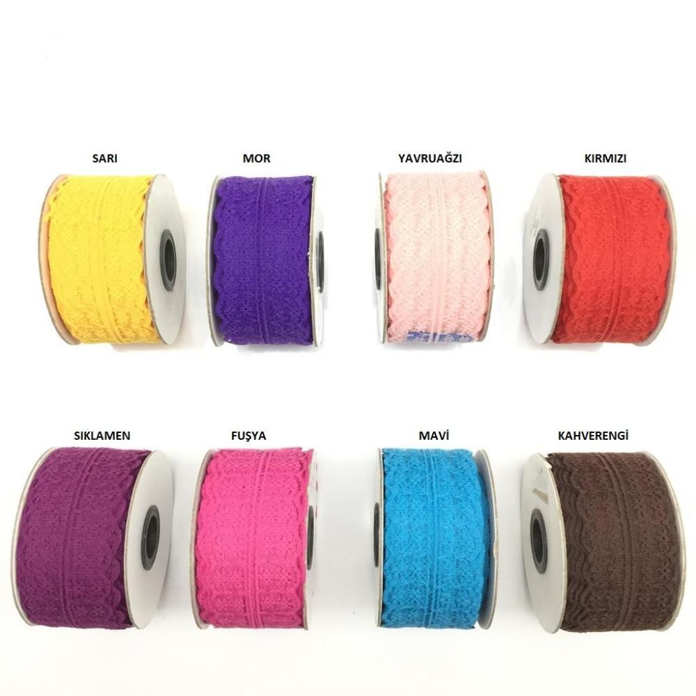 Dantel Kurdele (Çift sıra- 4 cm-25 mt)
