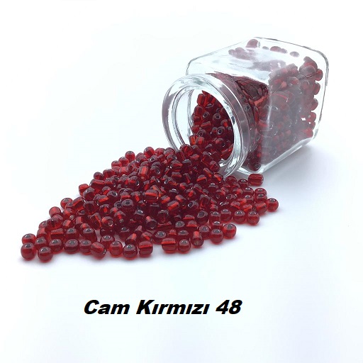 Cam Kırmızı 48