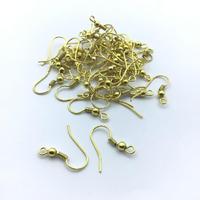 Küpe Kancası ( 1 paket 10 çift 20 ad ) Gold